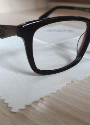 Чоловіча стильна оправа окуляри окулярі з флексами lina latini8 фото