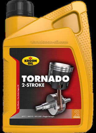Моторне масло kroon-oil tornado для 2-тактних бензинових двигунів