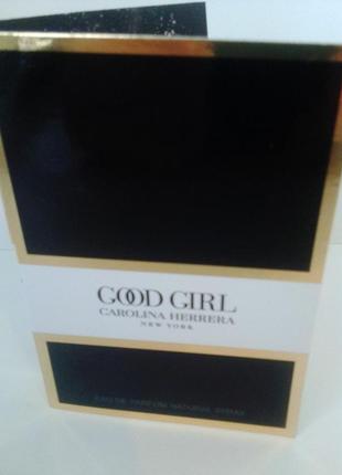 Carolina herrera good girl 1,5 мл оригінал