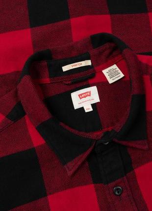 Levis jackson worker check shirt  (19573-0096) чоловіча сорочка1 фото