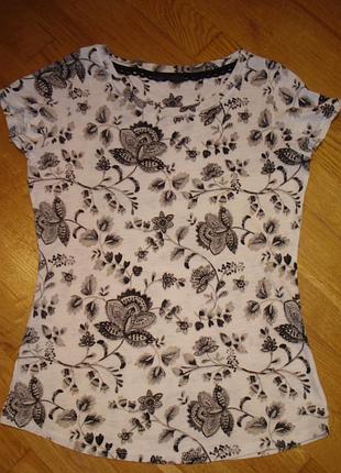 Милая натуральная футболка