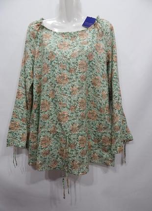 Блуза легкая фирменная женская ukr р. 46-48 042бр (только в указанном размере, только 1 шт)