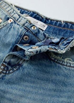 Новые трендовые джинсы zara🇺🇸6 лет🔥4 фото