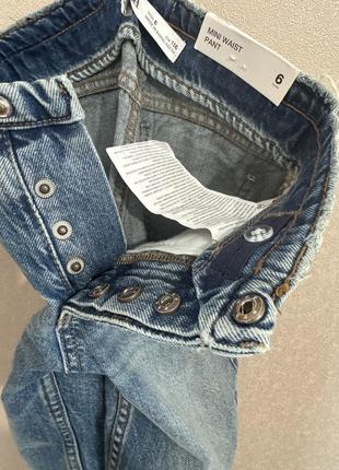 Новые трендовые джинсы zara🇺🇸6 лет🔥9 фото