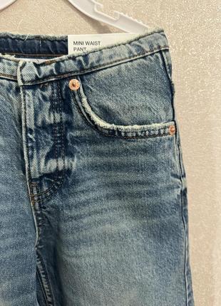 Новые трендовые джинсы zara🇺🇸6 лет🔥6 фото