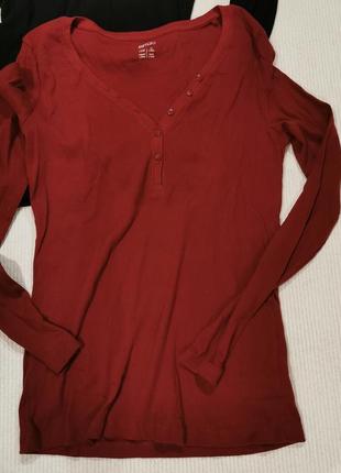 Стильный реглан, лонгслив в рубчик германия 5