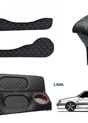 Тюнинг салона ваз 2114 перетяжка нить