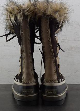Зимние ботинки sorel joan of arctic. размер 363 фото
