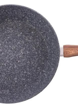 Сковорода антипригарная kamille - 300 мм granite глубокая