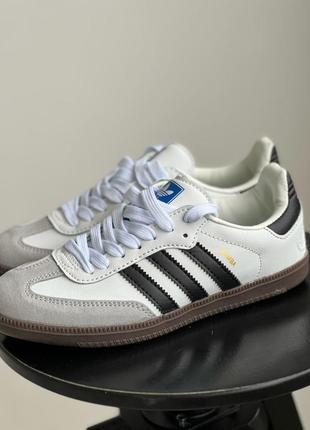 Кроссовки adidas samba white4 фото