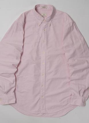 Gant perfect oxford fit pink shirt  чоловіча сорочка2 фото