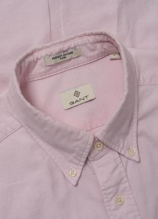 Gant perfect oxford fit pink shirt&nbsp;&nbsp;мужская рубашка