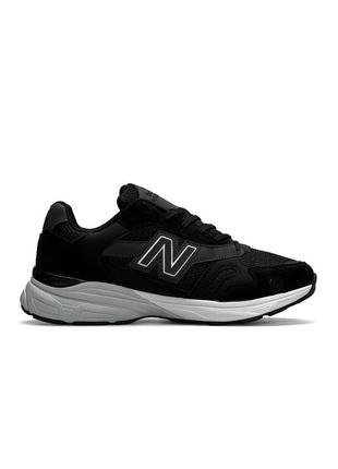 Мужские кроссовки new balance 920 black white6 фото