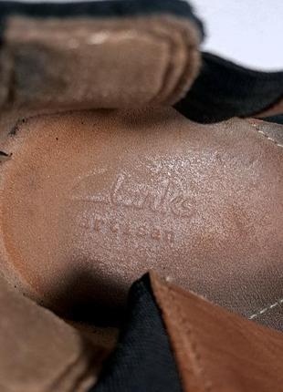 Босоніжки чорні clarks7 фото