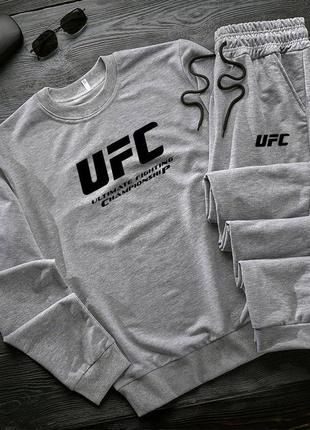 Свитшот + спортивные штаны спортивный костюм ufc высокого качества весна осень1 фото