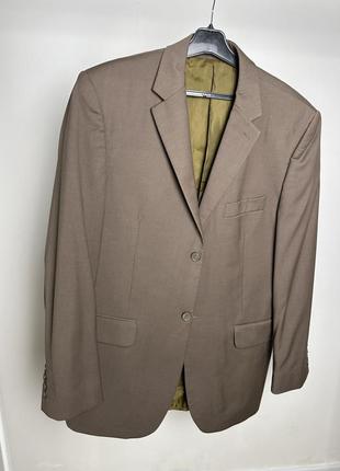 Коричневый пиджак мужской1 фото
