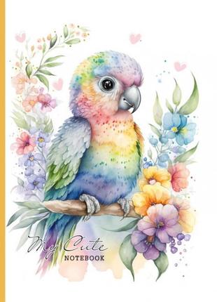 Блокнот,55г,128х165мм,48 аркушів,інтеграл.переплет., мат.лам. диз.23176#