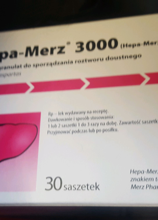 Гепамерц hepa-merz 3000; 30 саше