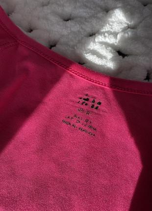 Футболка разовая спортивная / женская футболка розовая с вырезом / футболка является обменом2 фото