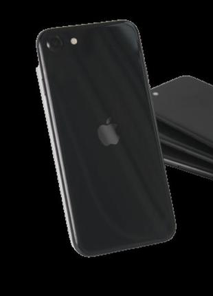 Apple iphone se 2020 64 гб б/у (black) хорошее состояние1 фото