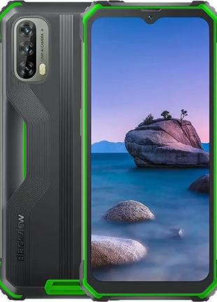 Захищений смартфон blackview bv7100 6/128gb 13 000 маг green1 фото