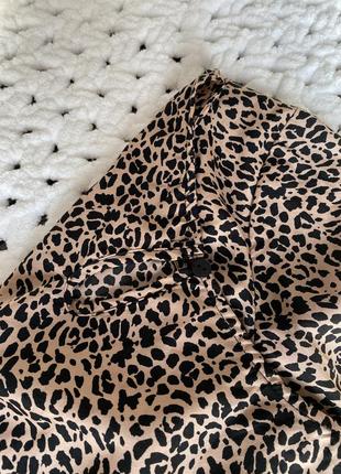 Блуза boohoo / блуза тигрова / блуза жіноча / блузка леопардова4 фото