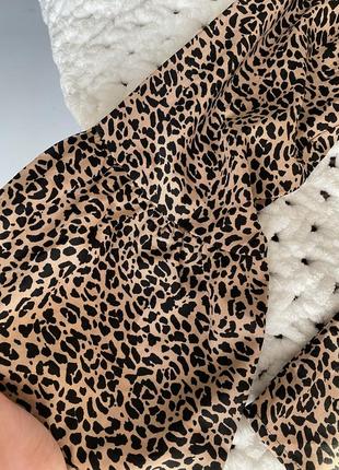 Блуза boohoo / блуза тигровая / блузка женская / блузка леопардовая6 фото
