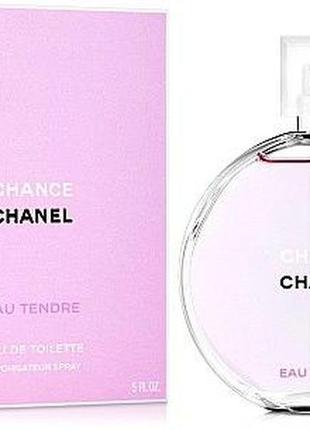 Chanel chance eau tendre оригинал тестер 100 мл