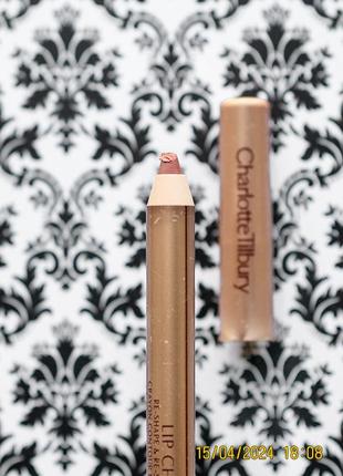 Нюдовий олівець для губ charlotte tilbury lip cheat liner pencil pillow talk original 0.8 г2 фото