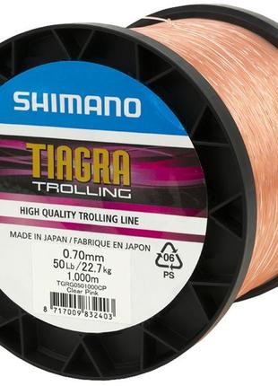 Леска shimano tiagra trolling 1000m 0.55mm 30lb/13.0kg