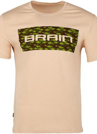 Футболка brain 2022 m ц:beige