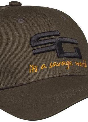 Кепка savage gear sg4 cap one size ц:olive green