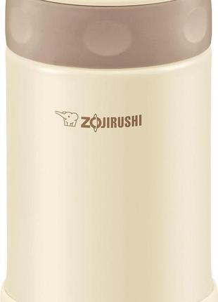 Харчовий термоконтейнер zojirushi sw-fce75cc 0.75l кремовий