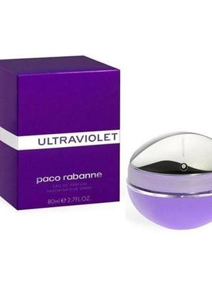 Пудровый аромат в стиле paco rabanne ultraviolet, женская парфюмерия, стойкий парфюм1 фото