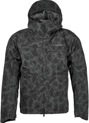 Куртка shimano gore-tex explore warm jacket s ц:black duck camo