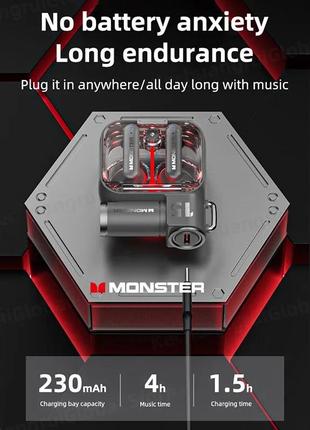 Бездротові навушники monster xkt15 bluetooth 5.3 tws2 фото