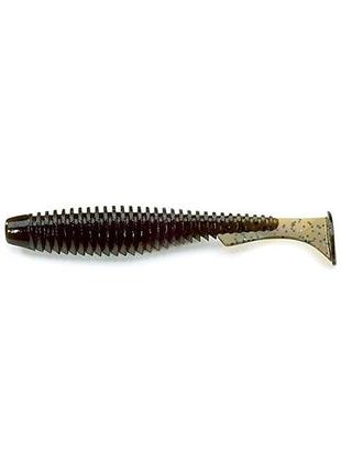 Силикон fishup u-shad 2.5" #043 - watermelon brown/black (9шт/уп)
