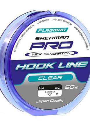 Жилка flagman sherman pro hook line new generation 50м 0.195мм