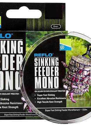 Леска preston reflo sinking feeder mono 150m 0.20mm 2.27kg