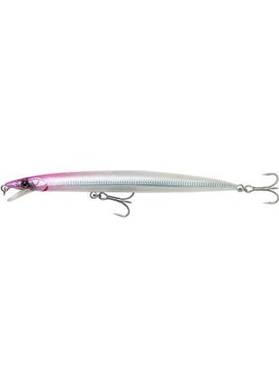 Воблер savage gear sandeel jerk minnow f 175mm 25.0g pink head