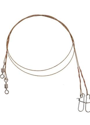 Повідець flagman x49 10кг 25см