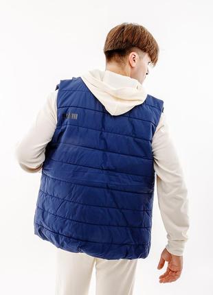 Чоловіча жилетка puma ess padded vest синій s (7d84893906 s)2 фото