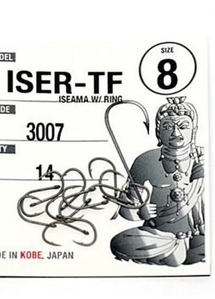 Гачки fudo iseama w/ring tfc 8 (14 шт.) (fhtfc30078)