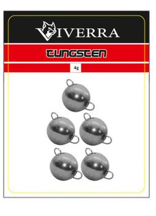 Розбірна вольфрамова чебурашка viverra 4g natural (5 шт.) (4tcbs)