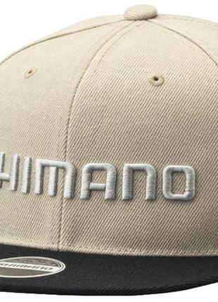 Кепка shimano flat cap regular ц:beige