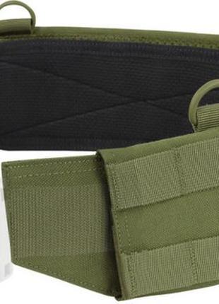 Пояс condor slim battle belt molle. олива