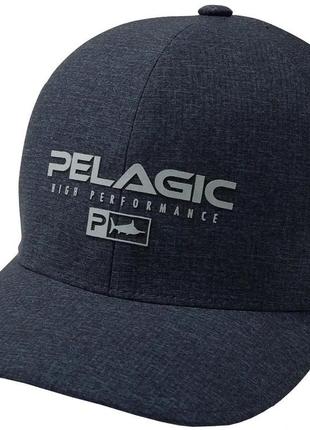 Кепка pelagic delta flexfit heathered s/m ц:smokey blue