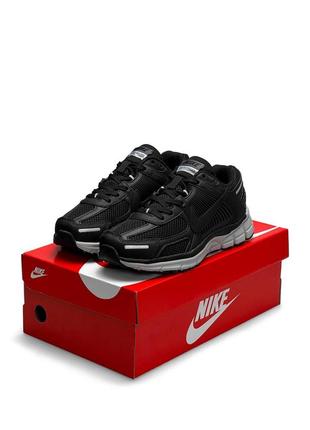 Мужские кроссовки nike vomero 5 new black gray8 фото