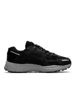 Мужские кроссовки nike vomero 5 new black gray2 фото