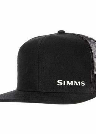 Кепка simms cx flat brim cap black (13446-001-00)